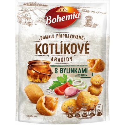 Bohemia Kotlíkové arašídy s Bylinkami a kořením 150 g