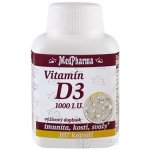 MedPharma Vitamin D3 1000 I.U. 107 tobolek – Hledejceny.cz