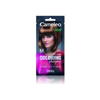 Delia Cameleo tonovací šampon 4,0 BROWN