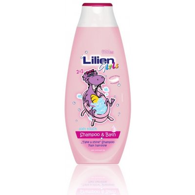 Lilien dětský šampon & pěna 2v1 pro dívky 400 ml