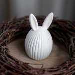 Storefactory Velikonoční dekorace Meja White 12 cm, bílá barva – Zboží Mobilmania