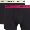 Boxerky, trenky, slipy, tanga Nike trunk 2pk-everyday cotton stretch 2pk 0000KE1085-L52 černá