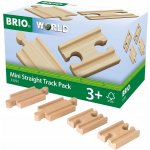 Brio Mini koleje rovné spojky 54 mm 4 ks 33333 – Zboží Mobilmania