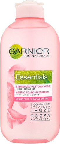 Garnier Skin Naturals Essentials pleťová voda pro suchou pleť 200 ml od 58  Kč - Heureka.cz