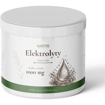 Nartis Elektrolyty Citron prášek 270 g – Hledejceny.cz