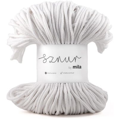 Bavlněná šňůra MILA 3mm - Bílá/P01 – Zboží Dáma