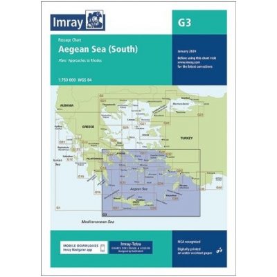 G3 Aegean Sea (South) Imray, Laurie, Norie & Wilson Ltd