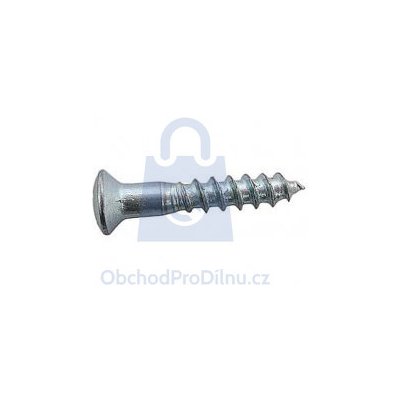 Vrut do dřeva s čočkovou hlavou a křížovou drážkou PZ, částečný závit, nerez A2 5 x 40, balení 500 ks – Zboží Mobilmania