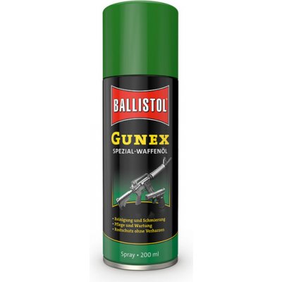 Ballistol Speciální olej na zbraně Gunex 200 ml – Zboží Mobilmania