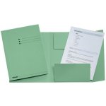 ESSELTE Desky s chlopněmi Manilla světle zelená PP A4 – Hledejceny.cz