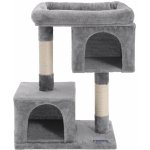 Feandrea Kočičí strom škrabadlo šedé 84 cm – Zboží Dáma
