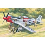 ICM Mustang P 51D with USAAF Pilots and Ground Personnel 1:48 – Hledejceny.cz