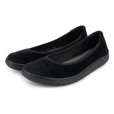 Vlnka dámské barefoot textilní baleríny Joli černá – Zboží Dáma