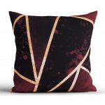 MKLuzkoviny.cz bavlna Renforcé Marco vínové 40 x 40 cm – Zboží Mobilmania