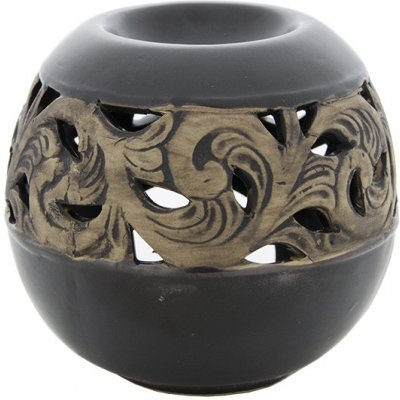 Aromatika aroma lampa Koule černá – Zboží Dáma