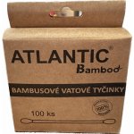 Atlantic Bamboo bambusové vatové tyčinky 100 ks – Zboží Mobilmania