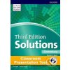 Maturita Solutions Elementary: Classroom Presentation Tool - Oxford University Press