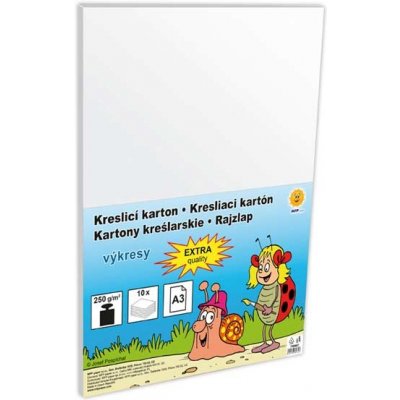 Kreslící karton MFP A3 10 listů 250g – Zboží Dáma