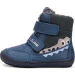 D.D.Step zimní barefoot obuv w063-52415m blue – Hledejceny.cz