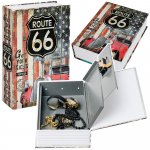 Tomido Książka Sejf Na Klucz Mała Kasetka Skrytka Na Pieniądze Route 66 – Hledejceny.cz