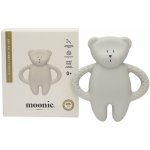 Moonie kousátko přírodní kaučuk medvídek grey – Zboží Mobilmania