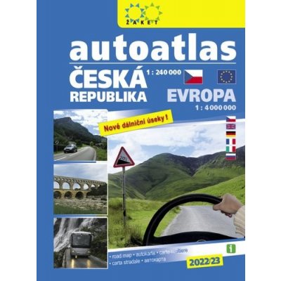 Autoatlas ČR + Evropa 2022/23 – Sleviste.cz