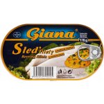 Giana sleď filety v hořčičné omáčce, 170 g – Sleviste.cz