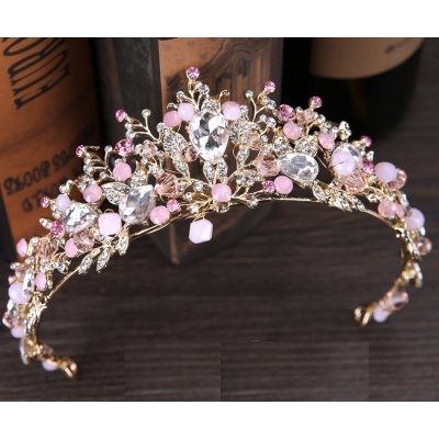 B-Top svatební korunka PINK PRINCESS – Zbozi.Blesk.cz