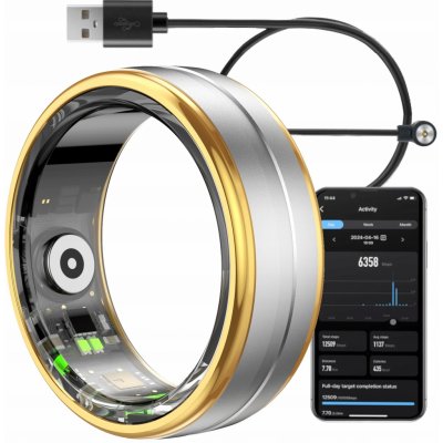 Amso SR06 velikost 9 stříbrno-zlatý – Zboží Mobilmania