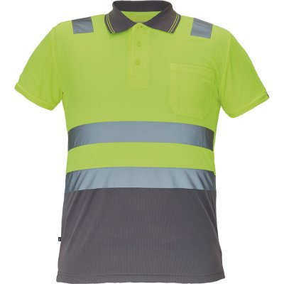 Cerva CADIZ HV polokošile CADIZ HV polokošile žlutá/navy XXL – Zboží Dáma