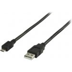 Valueline VLCP60500B10 USB 2.0 A – micro USB B, 1m, černý – Zbozi.Blesk.cz