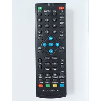 Dálkový ovladač General NEW DIGITAL DVB-T2 DIGITAL TERRESTRIAL TUNER T2 265HD – Hledejceny.cz