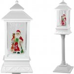LEANToys Vánoční lucerna 2v1 Santa Claus bílá – Hledejceny.cz