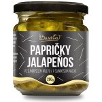 BASSTA Pálivé papričky jalapeňos ve slanokyselém nálevu 200 g – Zboží Dáma