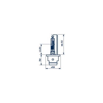 Narva D2R 12V 35W 84006 – Zboží Mobilmania