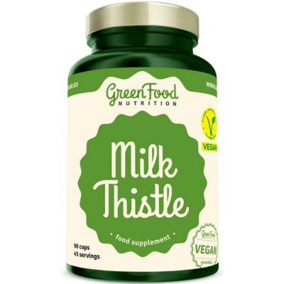 GreenFood Nutrition Ostropestřec mariánský 90 vegan kapslí – Hledejceny.cz