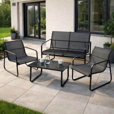 Garthen Astoria GM36457 zahradní sestava šedá 4 ks – Hledejceny.cz