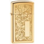 Zippo benzínový VENETIAN SLIM – Zboží Mobilmania