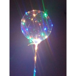 Balon z PVC 30 led žárovek