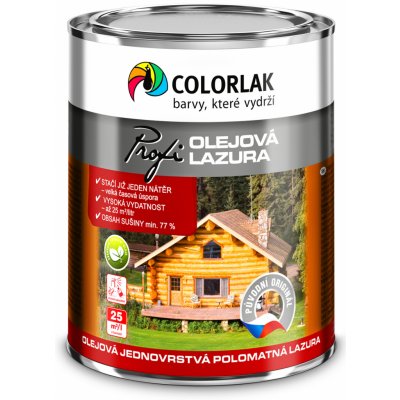 Colorlak Profi olejová lazura O 1020 2,5 l dub zlatý – Hledejceny.cz