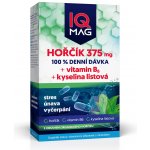 IQ Mag hořčík 375 mg + B6 + kys.listová 60 tobolek – Hledejceny.cz