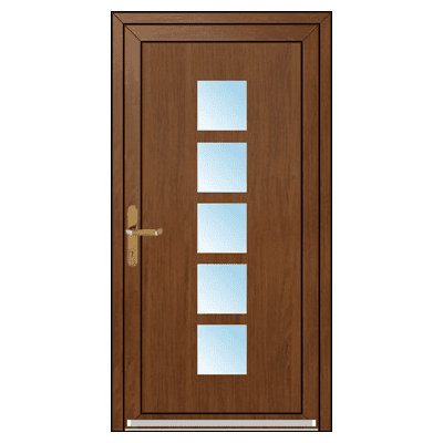 OknaDvereNaMiru.cz Vchodové plastové dveře STYL Lucy 70 x 170 cm – Sleviste.cz