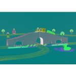 Bigjigs Farma most s tunelem Rail – Zboží Dáma