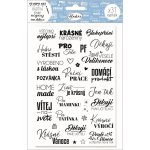 Aladine Razítka Stampo Art, 31 ks - České nápisy – Sleviste.cz