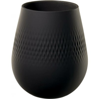 Villeroy & Boch Váza Carré, malá, kolekce Manufacture Collier noir - – Hledejceny.cz