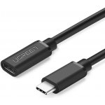 Ugreen 40574 USB Type C 3.1 (female) - USB Type C 3.1 (male), 0,5m, černý – Zboží Mobilmania