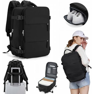 Wizzair Ryanair Černý 40x20x25 cm – Zbozi.Blesk.cz