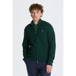 Gant Cotton Texture Zip Cardigan zelená – Zbozi.Blesk.cz