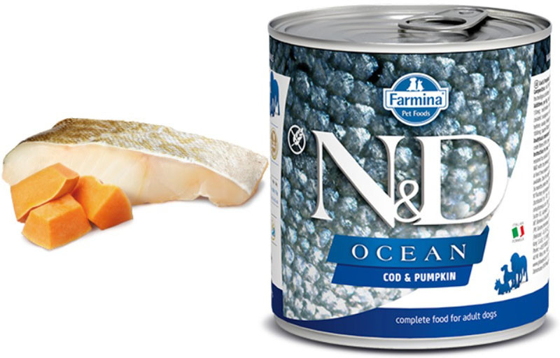 N&D Ocean Dog Adult Codfish & Pumpkin 2 x 285 g