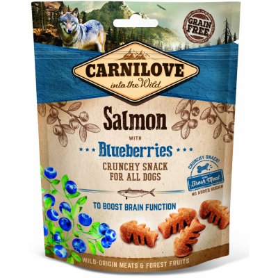 Carnilove Crunchy Snack Salmon & Blueberries 200 g – HobbyKompas.cz